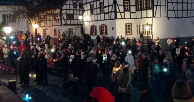 Lichtermeer für Demokratie & Freiheit in Blankenheim